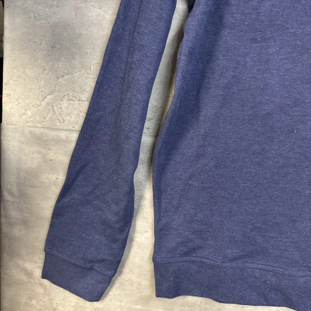Peter Millar Perth performance quarter-zip pullover Embroidered V &E Logo Med